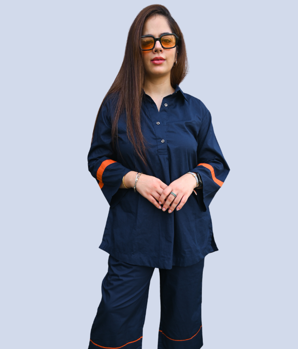 Navy Statement Co-ord Set - Image 6