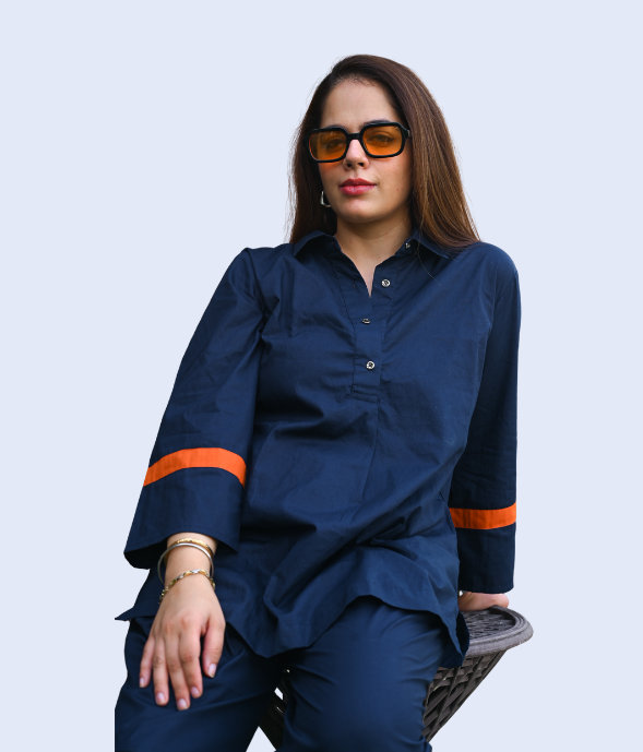 Navy Statement Co-ord Set - Image 5
