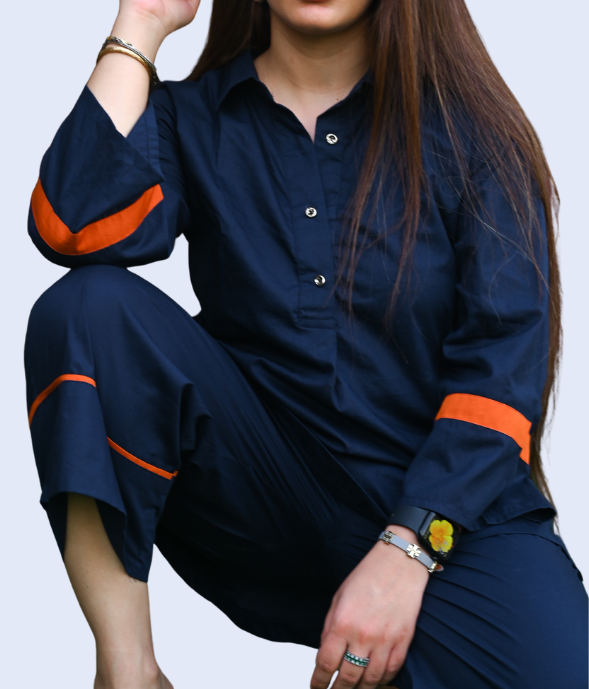 Navy Statement Co-ord Set - Image 3