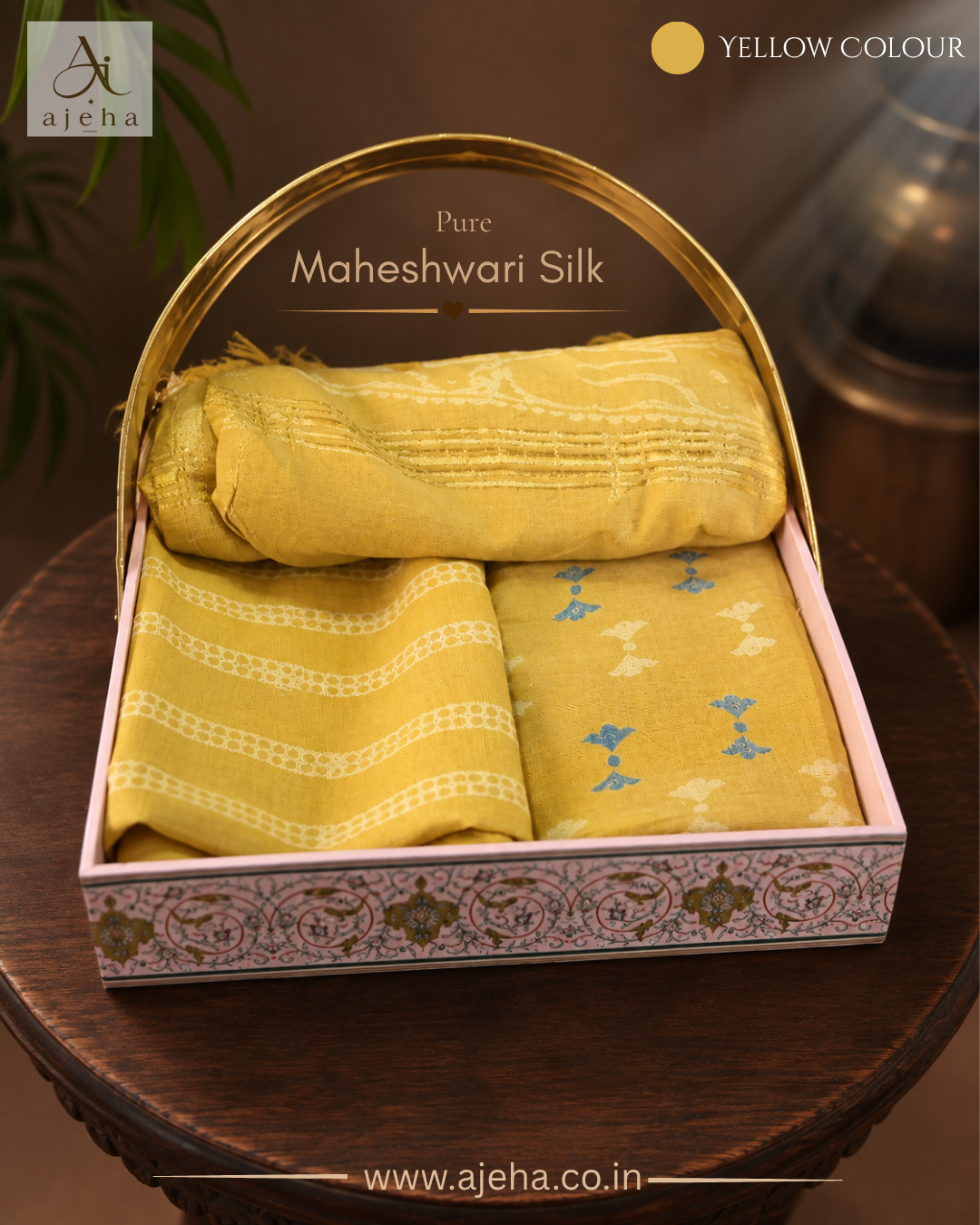 Pure Maheshwari Silk