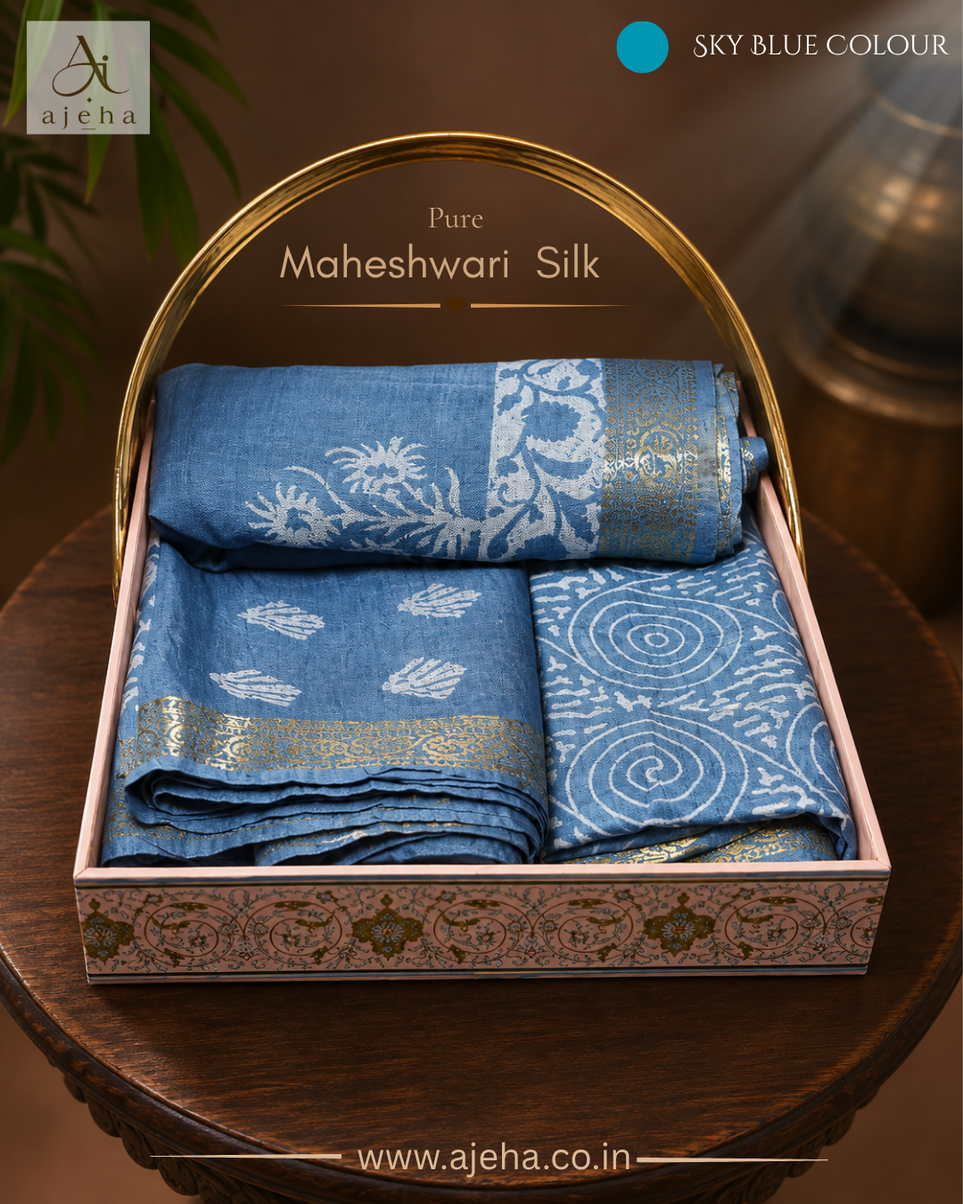 Pure Maheshwari Silk